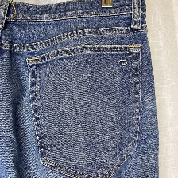 Rag And Bone 10 Inch Dre Size 31 Straight Leg Medium Wash Jean  - Pictur… - Picture 8 of 11